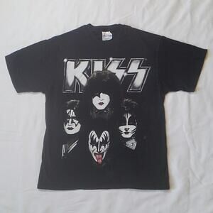 KISS Band Tour Graphic Tee 2010 The Hottest Show on Earth Tour M